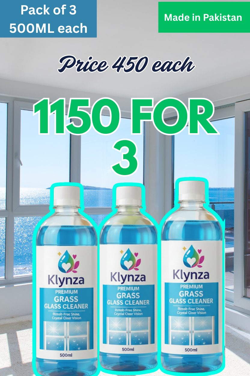 RS 1150 Pack of 3 Glass Cleaner